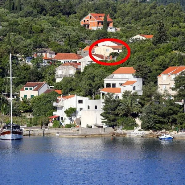 Apartments by the sea Racisce, Korcula - 4359，位于扎瓦拉提卡的酒店