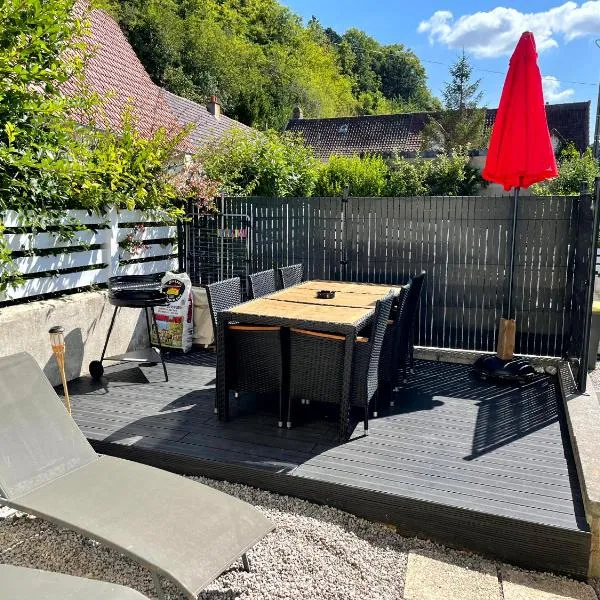 Agréable maison 3* en bord de mer，位于迪耶普的酒店