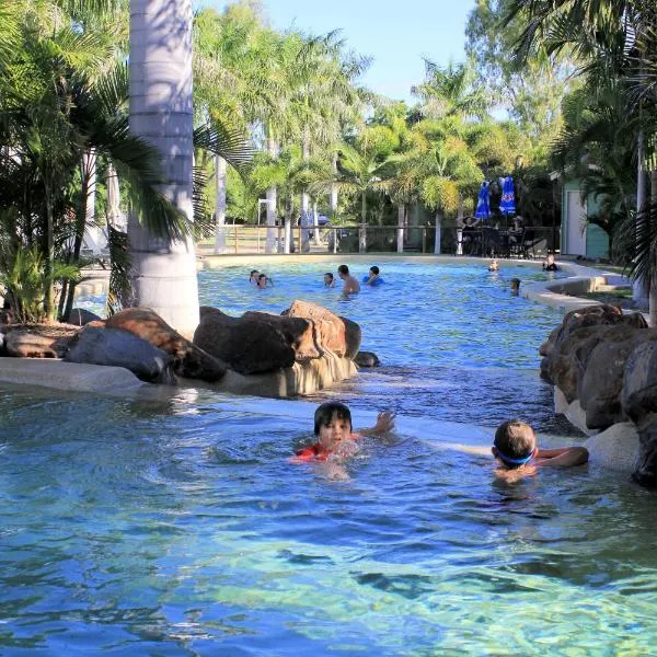澳大利亚内陆绿洲度假公园四大酒店，位于查特斯堡的酒店