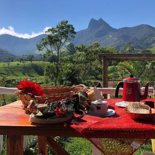 Chalé jeito de roça na Pedra Selada，位于博凯纳-迪米纳斯的酒店