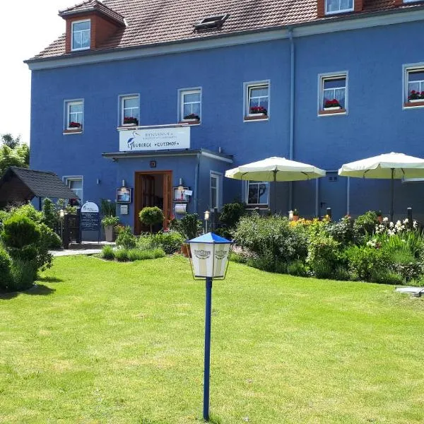 Logis L Auberge Gutshof，位于比绍夫斯韦尔达的酒店