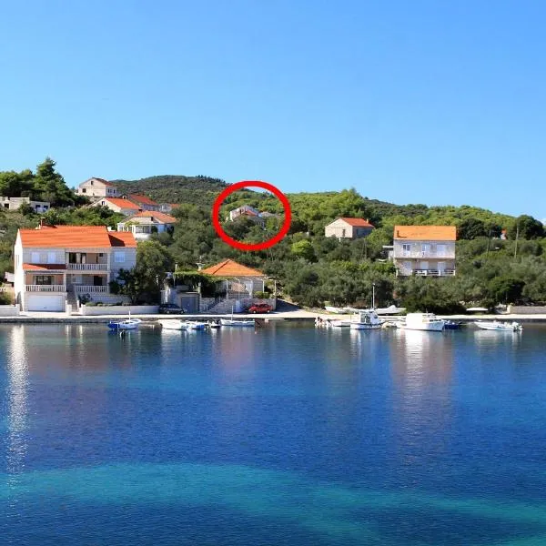 Rooms with a parking space Lumbarda, Korcula - 9299，位于鲁巴达的酒店