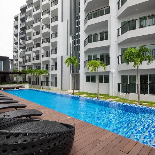 Mantra Beach condominium M257，位于Ban Tha Fat的酒店