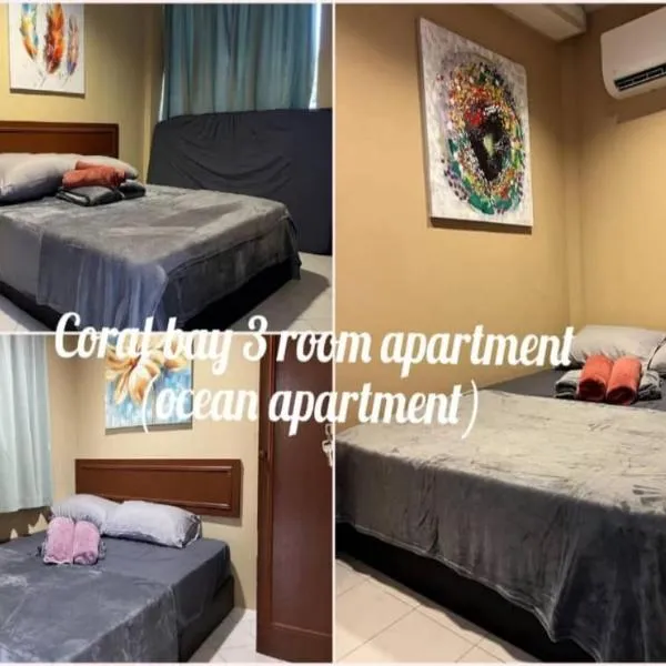 CORAL BAY APARTMENT 3room (Ocean apartment)，位于邦咯的酒店