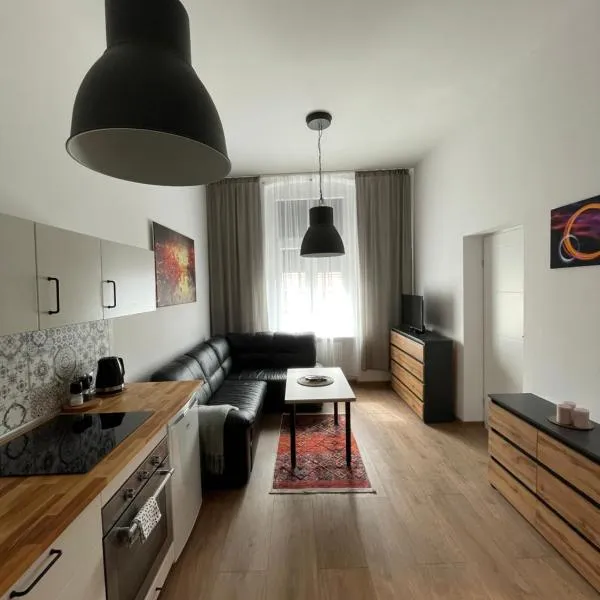 Mini apartament Ostróda，位于斯塔勒亚布伦基的酒店