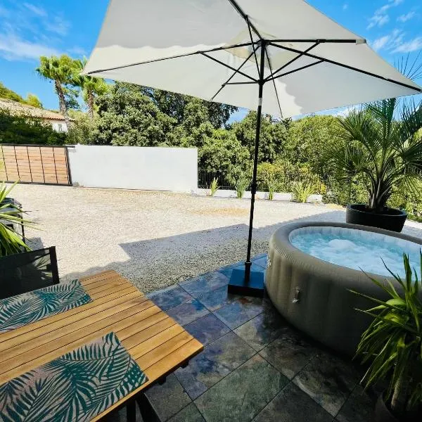 Villa Les Oliviers Spa privatif，位于邦多勒的酒店