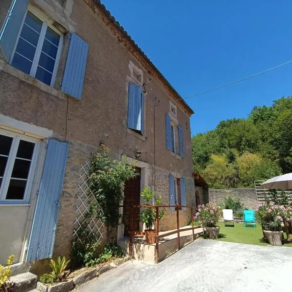 Maison sur le Lot，位于Saint-Vincent-Rive-dʼOlt的酒店
