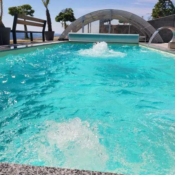 Three Stars Luxury House ART-PE with pool and SPA pool，位于Šentrupert的酒店