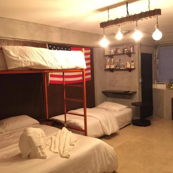 Renovated Loft Style Condo，位于曼谷的酒店
