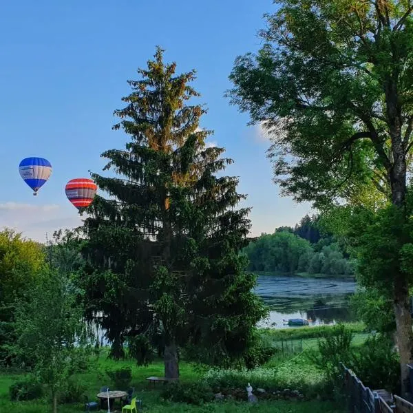 Terrasse du Couchant #Lac#Terrasse#Calme，位于艾达的酒店