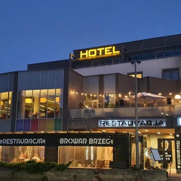 Park Hotel & Restauracja Browar Brzeg，位于Szydłowice的酒店