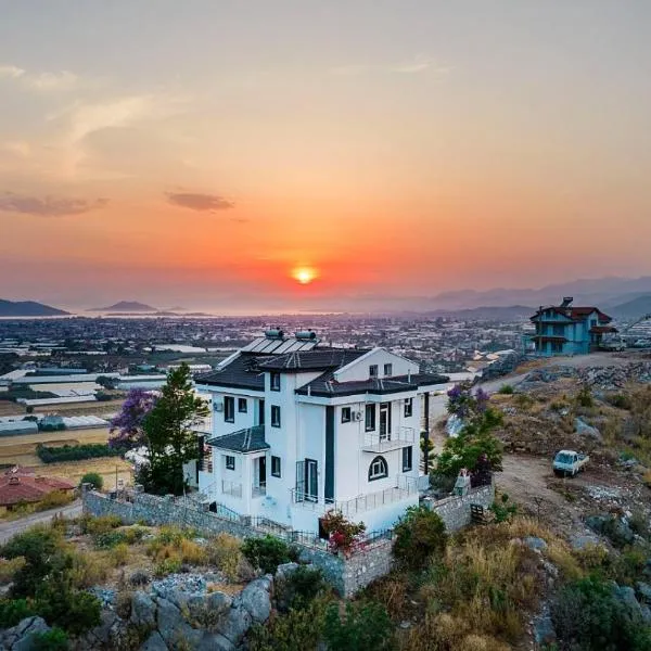 Sessiz,Sakin, huzurlu jakuzi ve saunalı deniz,doğa manzaralı müstakil villa，位于Kayacık的酒店