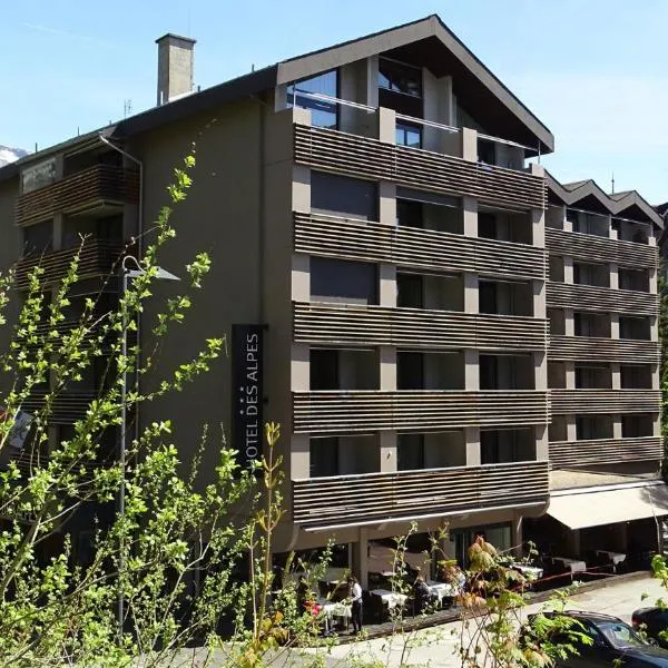 Studio im Hotel Des Alpes，位于弗利姆斯的酒店