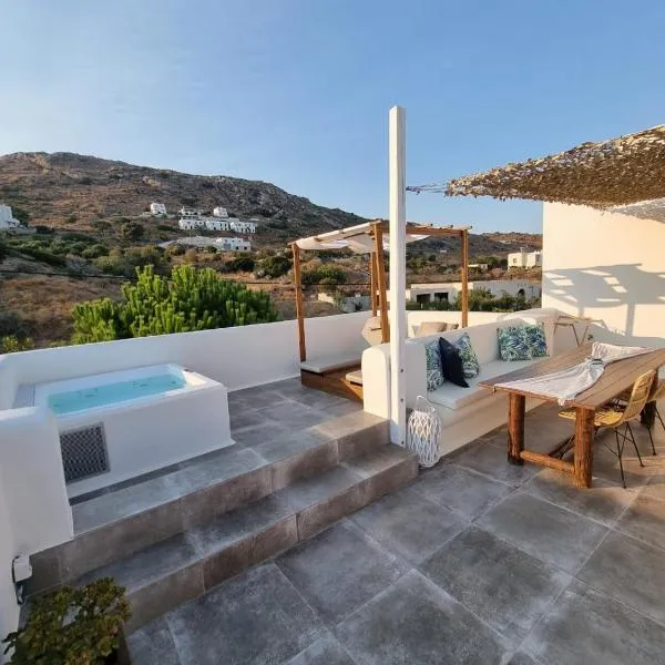 Ninemia Naxos Suites，位于纳克索乔拉的酒店