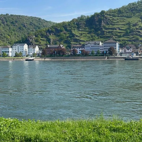 Good times in St. Goar (Mit Fahrrad-Keller)，位于圣戈阿尔的酒店