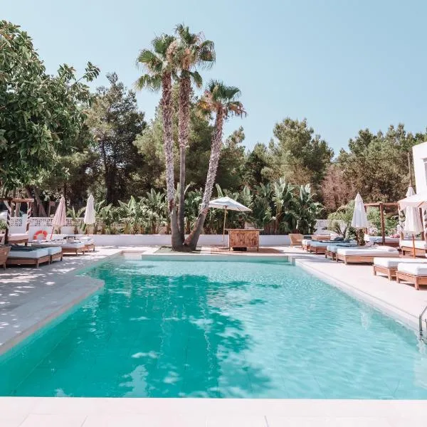 Hotel Boutique & Spa Las Mimosas Ibiza，位于艾斯库拜尔斯的酒店