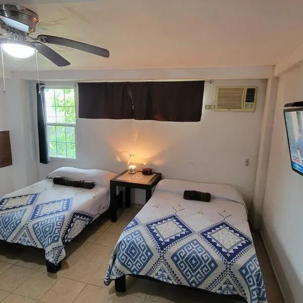 DepaB privado, centrico,Wifi 80 mb ,aire acondicionado ,cocina, cochera techada,，位于巴耶斯城的酒店