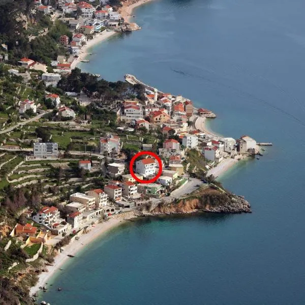 Apartments by the sea Drasnice, Makarska - 5265，位于德朗西斯的酒店