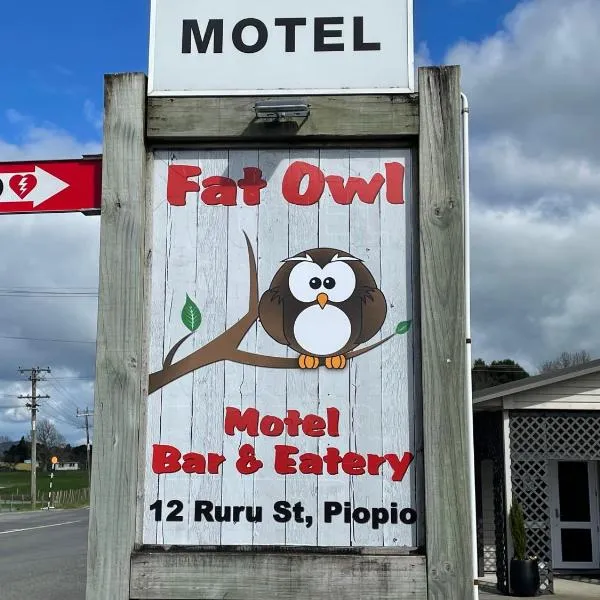 FatOwl Motel, Bar & Eatery，位于Piopio的酒店