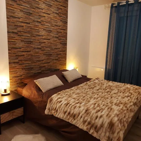 Georges, un appartement au look chic rustique，位于Saint-Georges-sur-Baulche的酒店