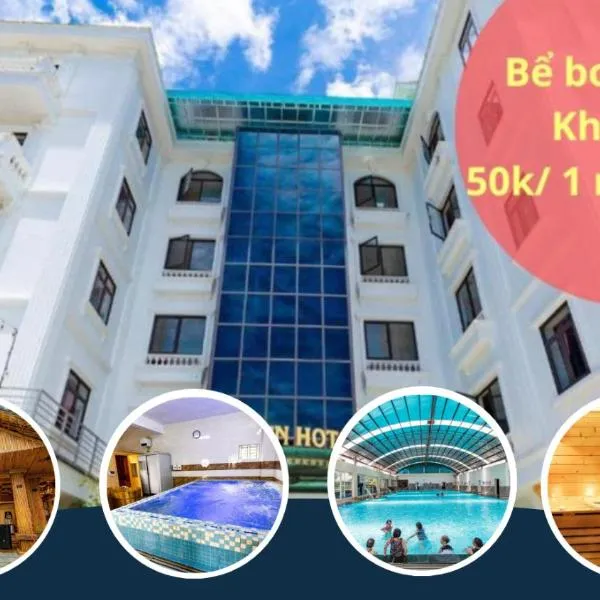 Hoa Viên Hotel - Suối khoáng Kim Bôi，位于Quỳnh Lâm的酒店