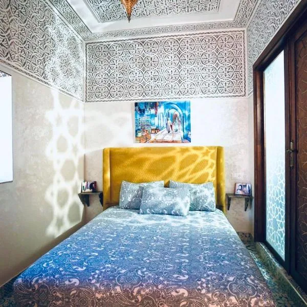 Riad Amelia : Lalla Fatima Zohra Room，位于得土安的酒店
