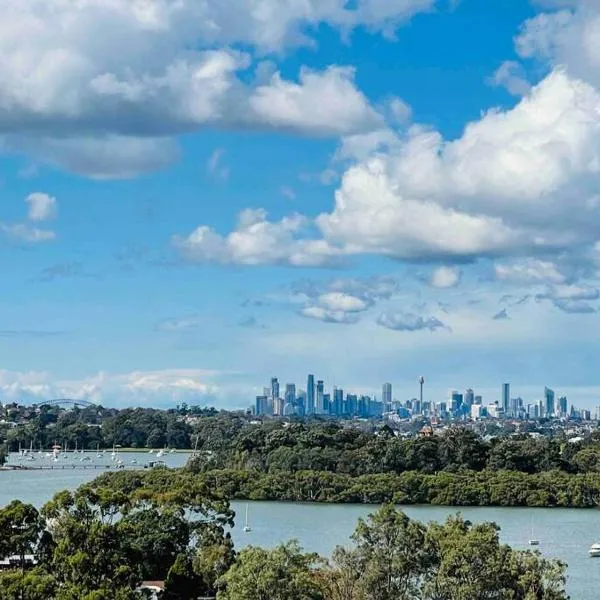 Stunning view 2bed 2bath Condo (Parking, WiFi)，位于悉尼的酒店