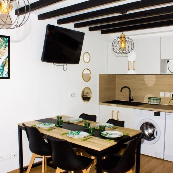 F2 Duplex chez l'aventurière près Disneyland，位于鲁瓦西恩布里的酒店