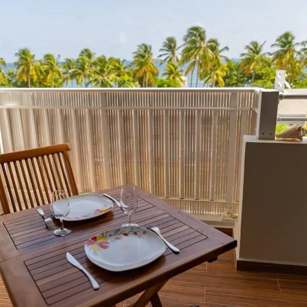 Ti Studio Alizé face à la plage，位于勒穆莱的酒店