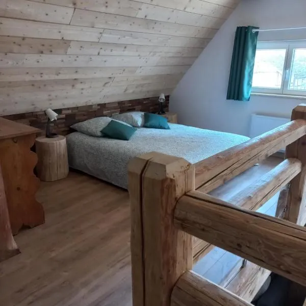 Gîte de l'Abbatiale,3 étoiles, dans une grange du XVIIIème ,1 à 6 personnes，位于Ebersmunster的酒店
