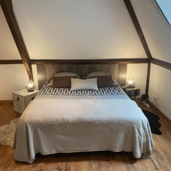 Chambre cocooning en étage sur le chemin de Compostelle，位于Lescalparède的酒店