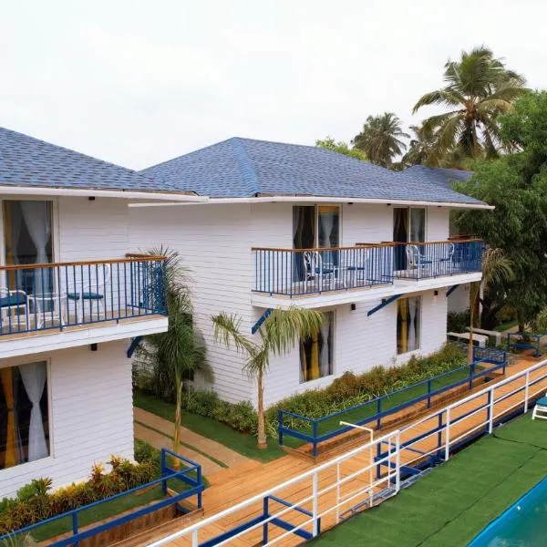 Sandbanks Beach Villas, Morjim，位于莫尔吉姆的酒店
