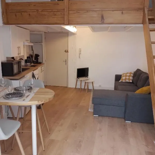 Studio mezzanine hyper centre, au pied du castillet，位于佩皮尼昂的酒店