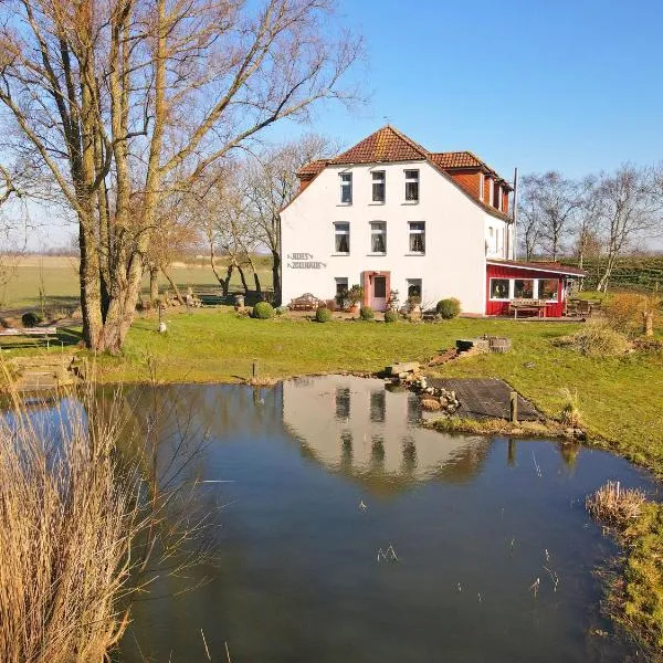 Pension Altes Zollhaus，位于Utlandshörn的酒店