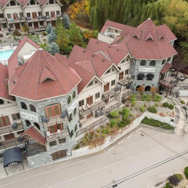 天鹅湖城堡酒店，位于Armstrong的酒店