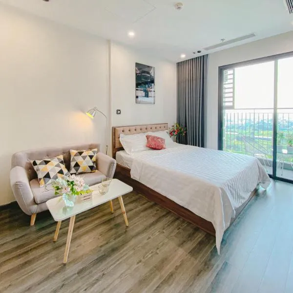 Apartment 1BR-FL12th-R103 Building-Vinhome Ocean Park，位于河内的酒店