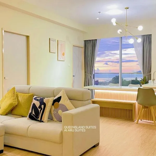 QUEENSLAND SUITES at Aru Suites, Kota Kinabalu，位于哥打京那巴鲁的酒店