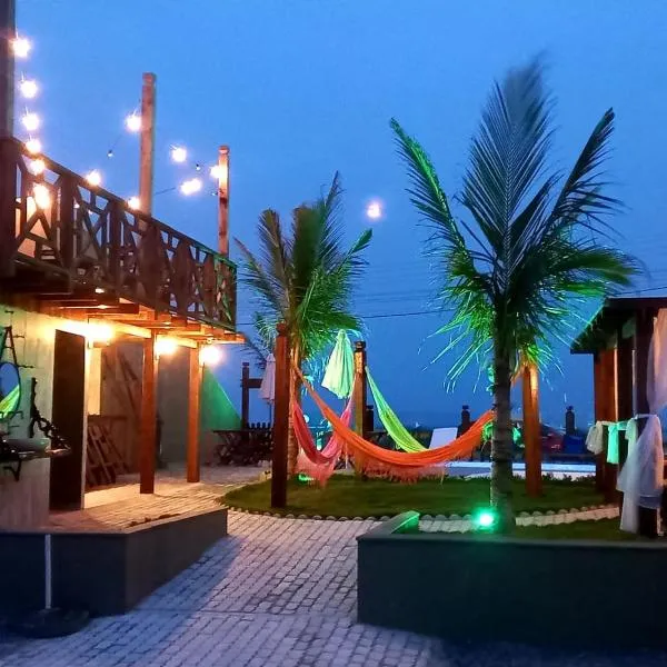 Pousada Mar e Paz，位于Praia Grande的酒店