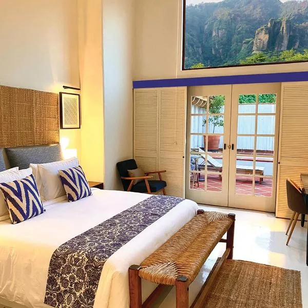 Hotel El Ciruelo, Tepoztlán，位于迪坡斯特兰的酒店
