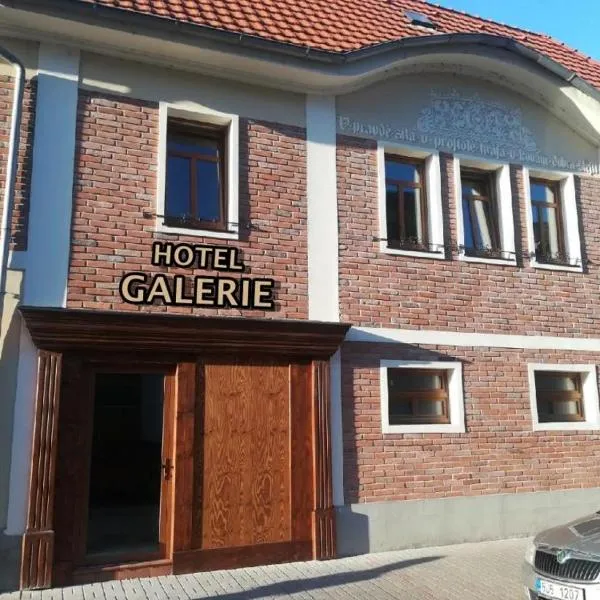Hotel Galerie，位于拉贝河畔罗乌德尼采的酒店