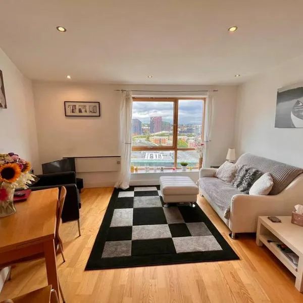 Lovely City Centre 1 bed apartment，位于Moortown的酒店