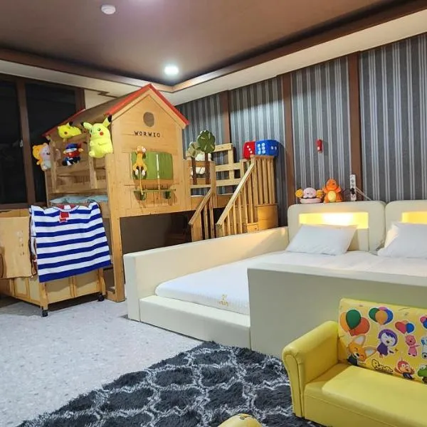 GyeongJu Kids & Family Hotel，位于庆州的酒店