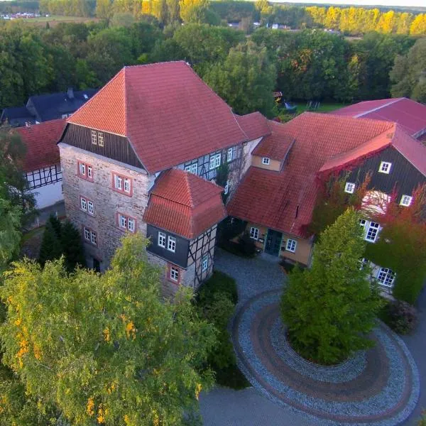 Schloss Goldacker - das Schloss der Gesundheit，位于Schönstedt的酒店