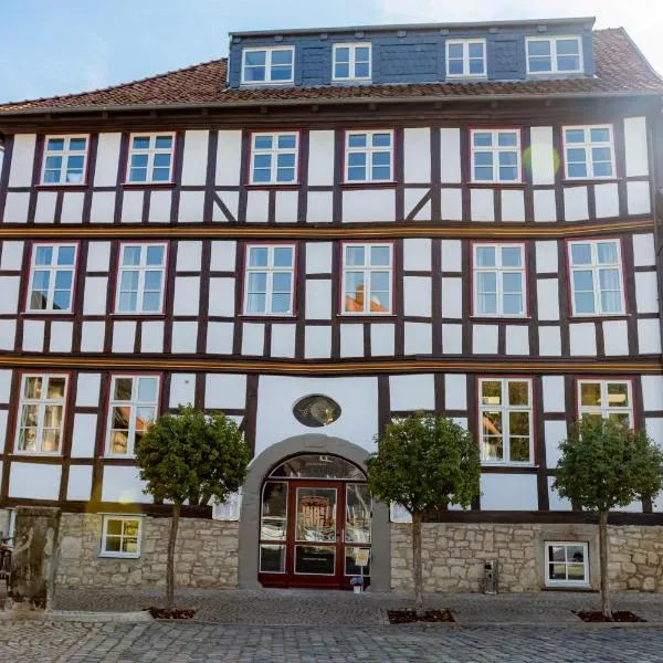 Hotel & Restaurant Brauner Hirsch Osterwieck，位于Hornburg的酒店