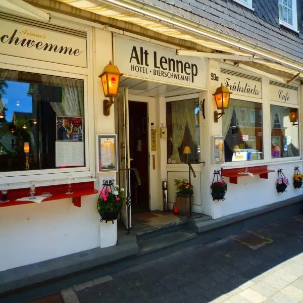 Hotel Alt-Lennep，位于雷姆沙伊德的酒店