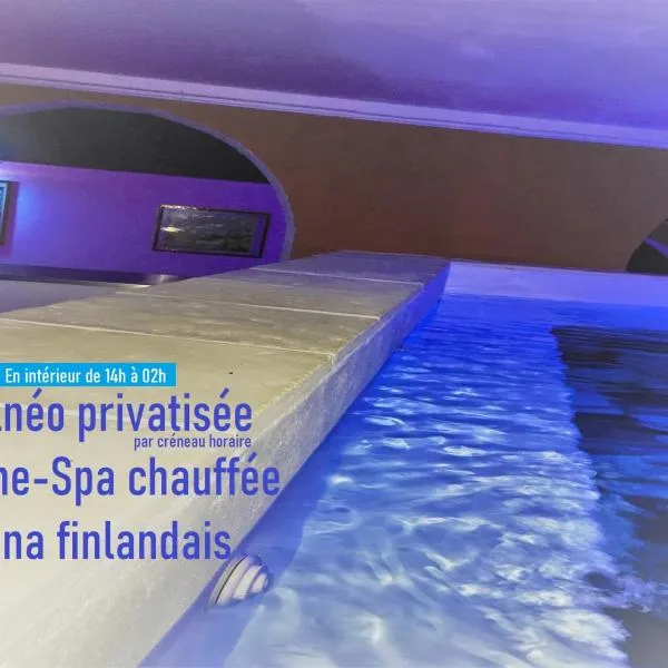 Chambre au Domaine Spa-piscine sauna，位于Lescout的酒店