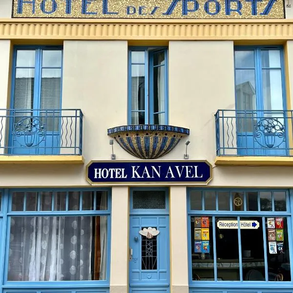 HOTEL KAN AVEL，位于Notre-Dame-du-Guildo的酒店
