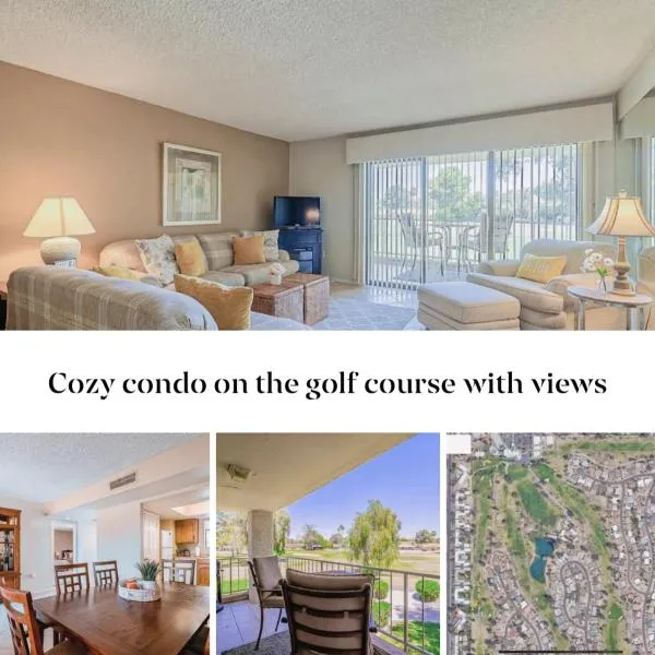 Cozy 2 bedroom Condo with Golf Course views，位于梅萨的酒店