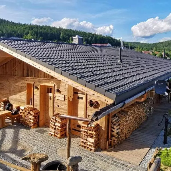 Bayerischer Wald Chalets，位于茨维泽尔的酒店