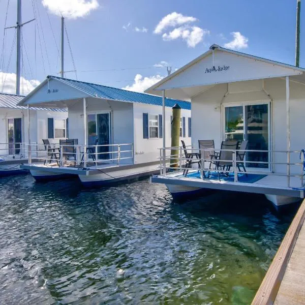 Aqua Lodges at Coconut Cay Rv and Marina，位于Conch Key的酒店